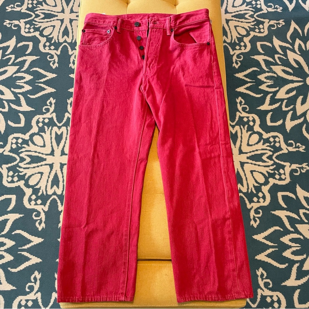 Levi’s Red Button-Fly Jeans